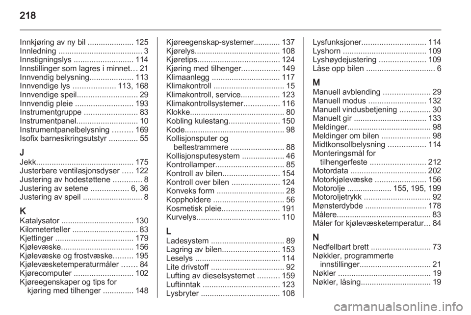 OPEL MERIVA 2013  Instruksjonsbok 