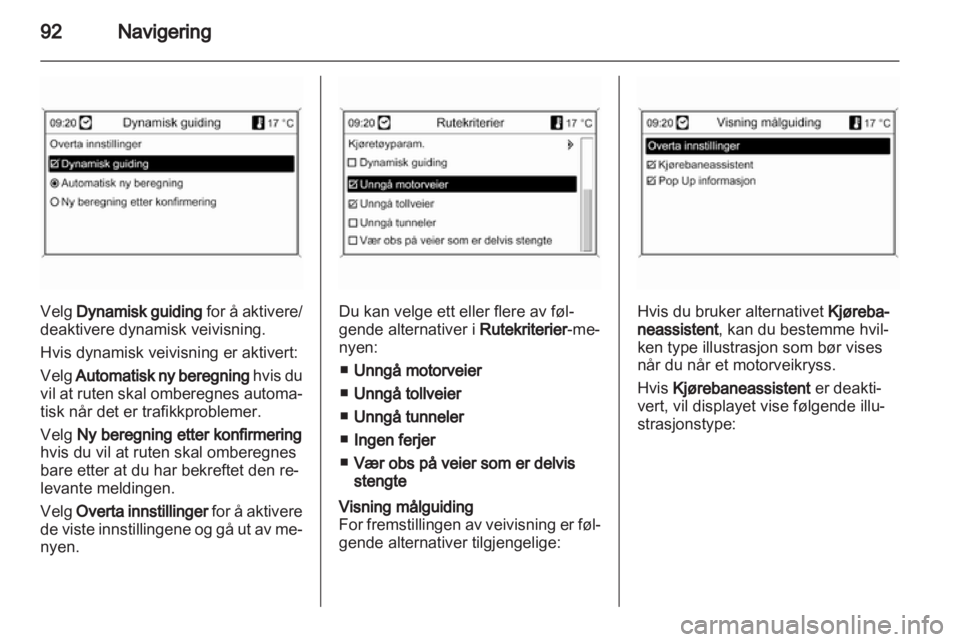 OPEL MERIVA 2013.5  Brukerhåndbok for infotainmentsystem 