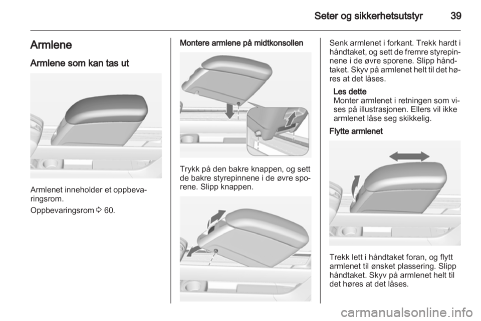 OPEL MERIVA 2013.5  Instruksjonsbok 