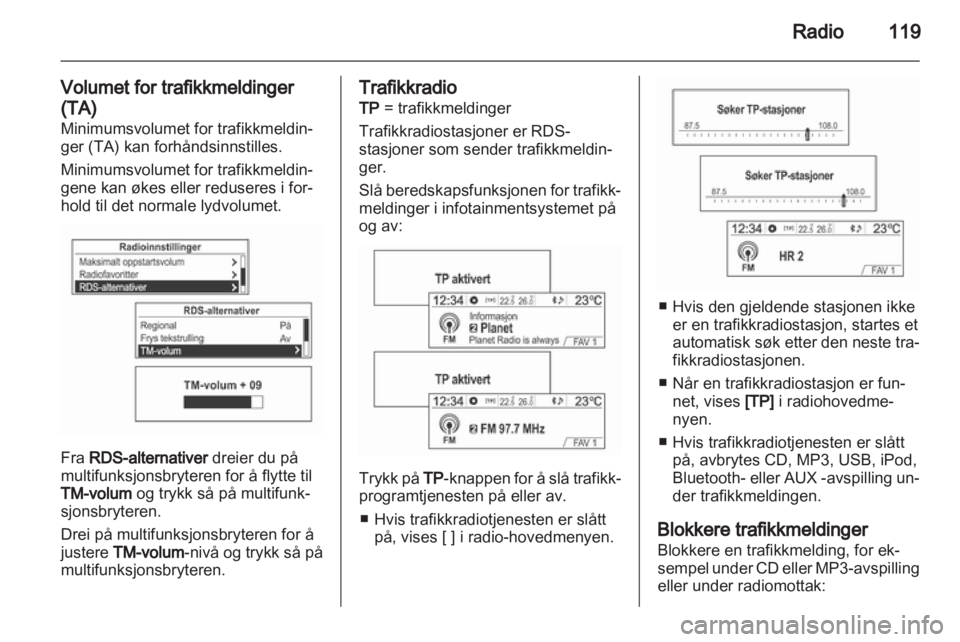 OPEL MOKKA 2013  Brukerhåndbok for infotainmentsystem 