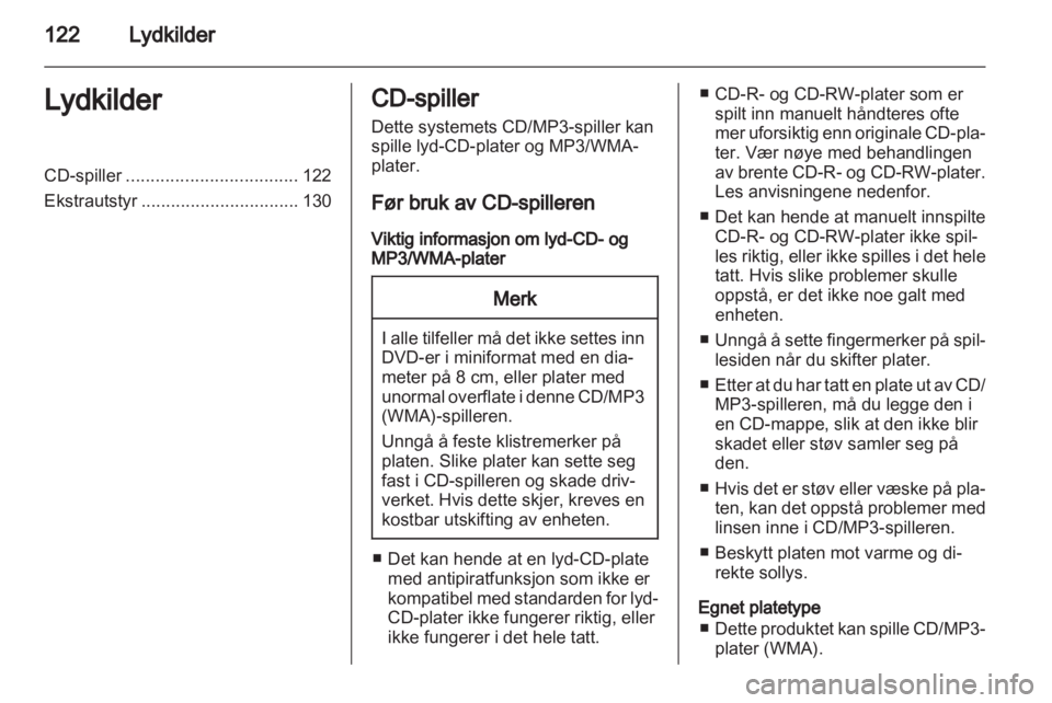 OPEL MOKKA 2013  Brukerhåndbok for infotainmentsystem 