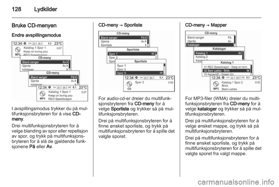 OPEL MOKKA 2013  Brukerhåndbok for infotainmentsystem 