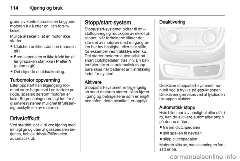OPEL MOKKA 2013  Instruksjonsbok 
