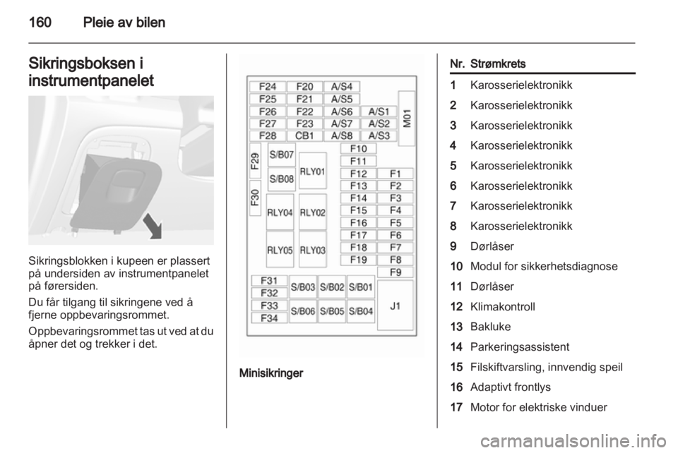 OPEL MOKKA 2013  Instruksjonsbok 
