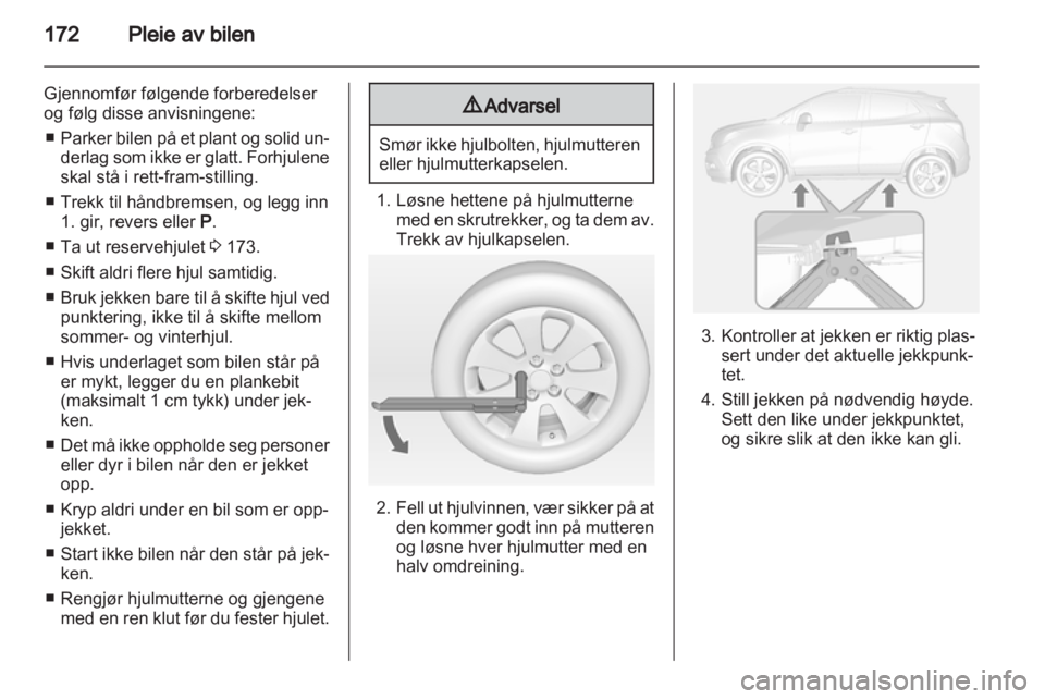 OPEL MOKKA 2013  Instruksjonsbok 