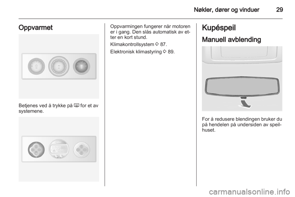OPEL MOVANO_B 2012.5  Instruksjonsbok 