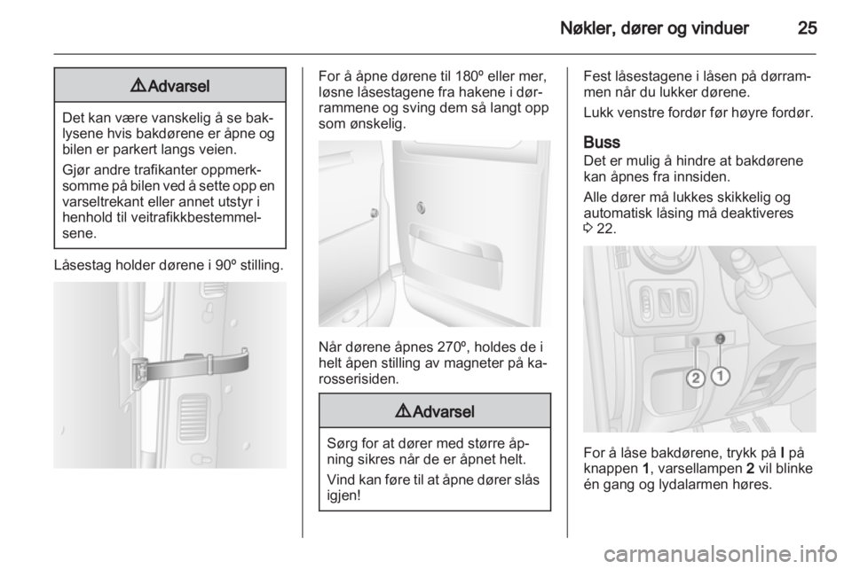 OPEL MOVANO_B 2013.5  Instruksjonsbok 