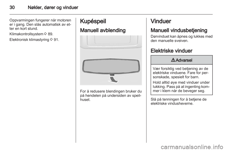 OPEL MOVANO_B 2013.5  Instruksjonsbok 