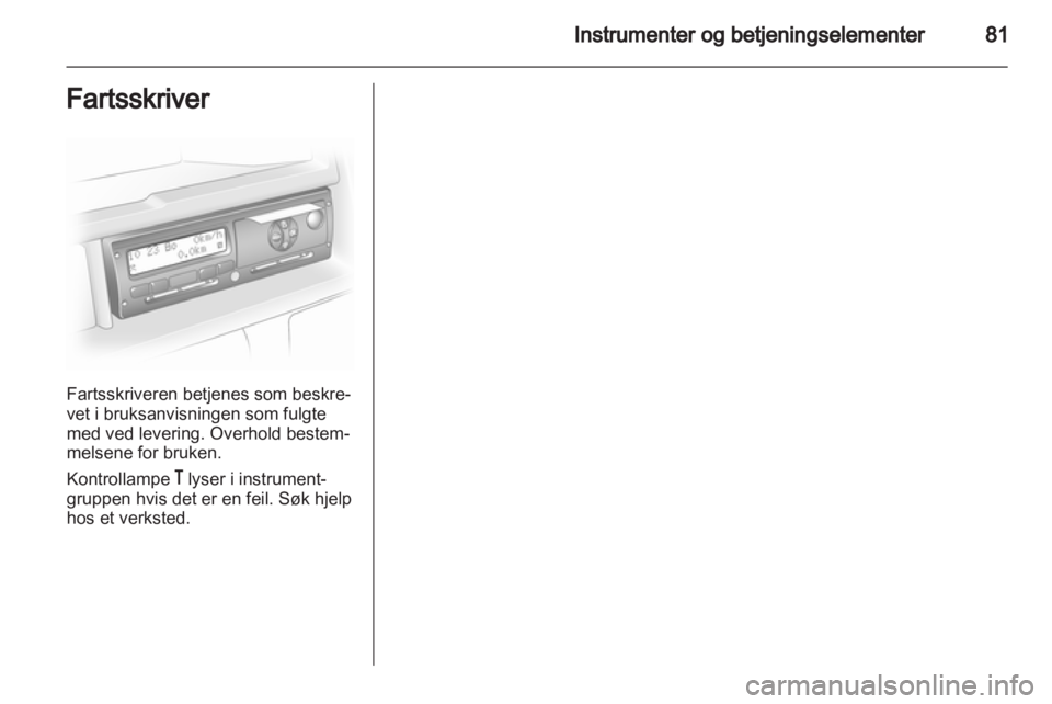 OPEL MOVANO_B 2013.5  Instruksjonsbok 