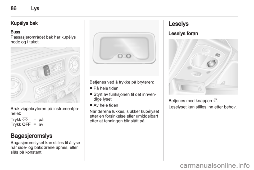 OPEL MOVANO_B 2013.5  Instruksjonsbok 