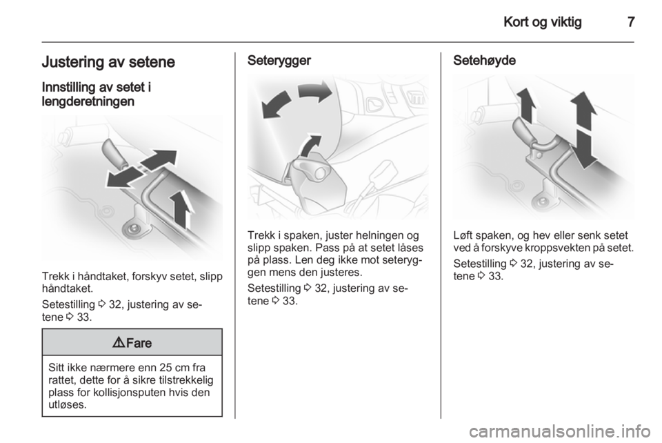 OPEL VIVARO 2013  Instruksjonsbok 