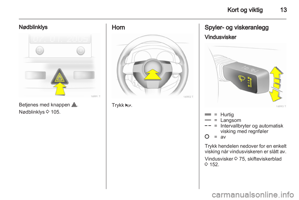 OPEL ZAFIRA 2010  Instruksjonsbok 