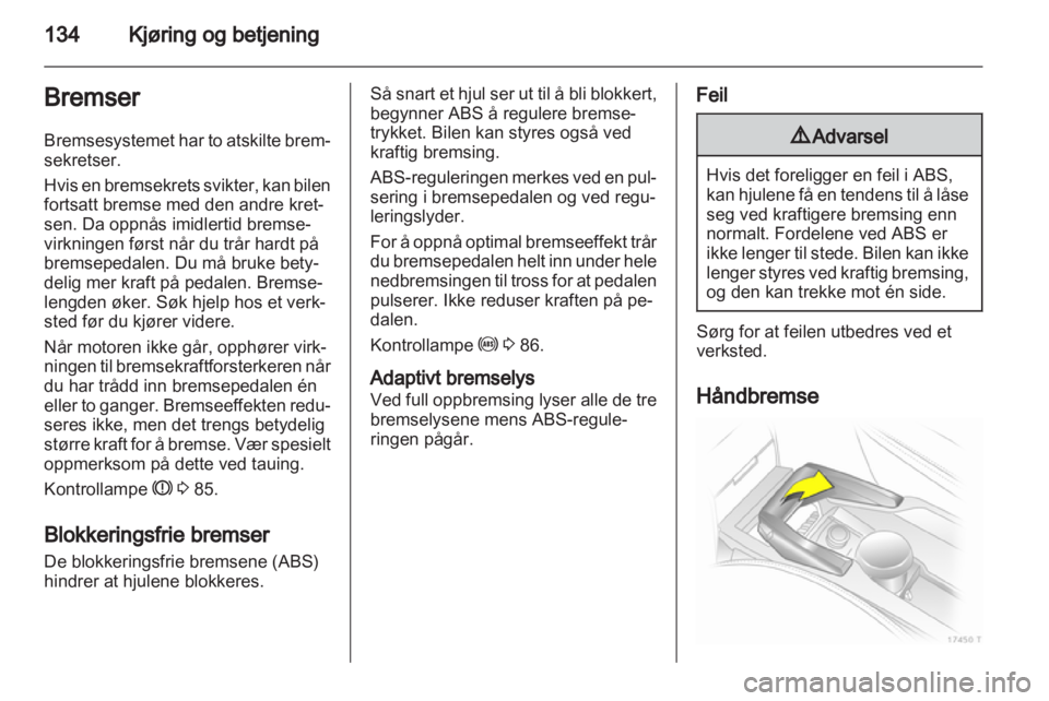 OPEL ZAFIRA 2010  Instruksjonsbok 