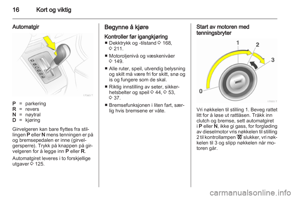 OPEL ZAFIRA 2010  Instruksjonsbok 