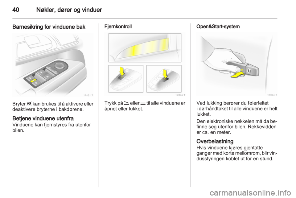 OPEL ZAFIRA 2010  Instruksjonsbok 