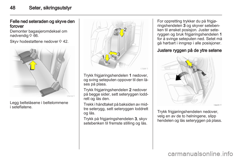OPEL ZAFIRA 2010  Instruksjonsbok 