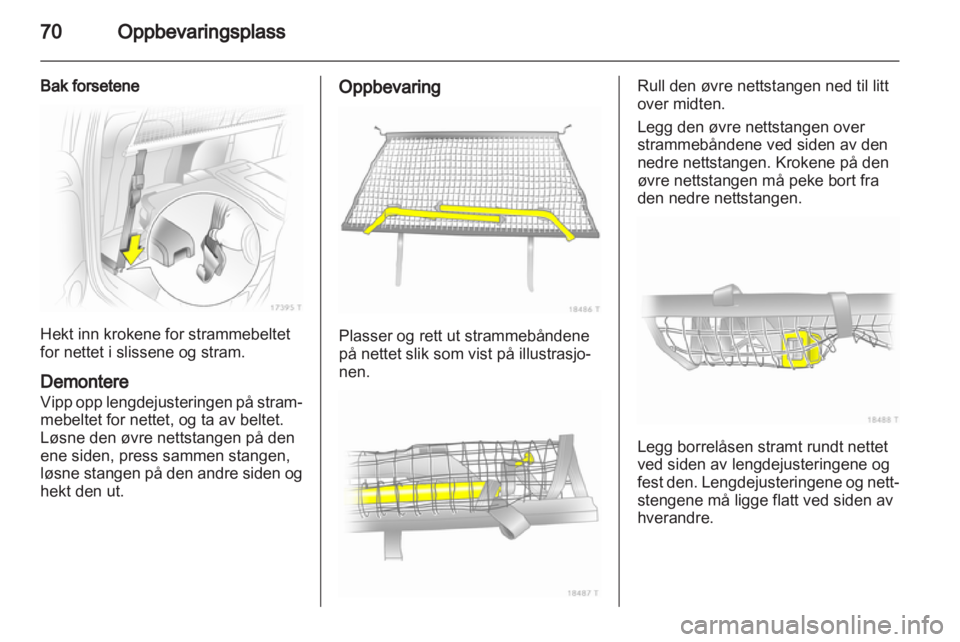 OPEL ZAFIRA 2010  Instruksjonsbok 