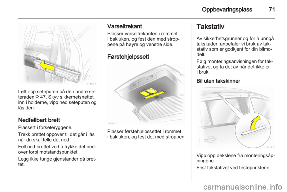 OPEL ZAFIRA 2010  Instruksjonsbok 
