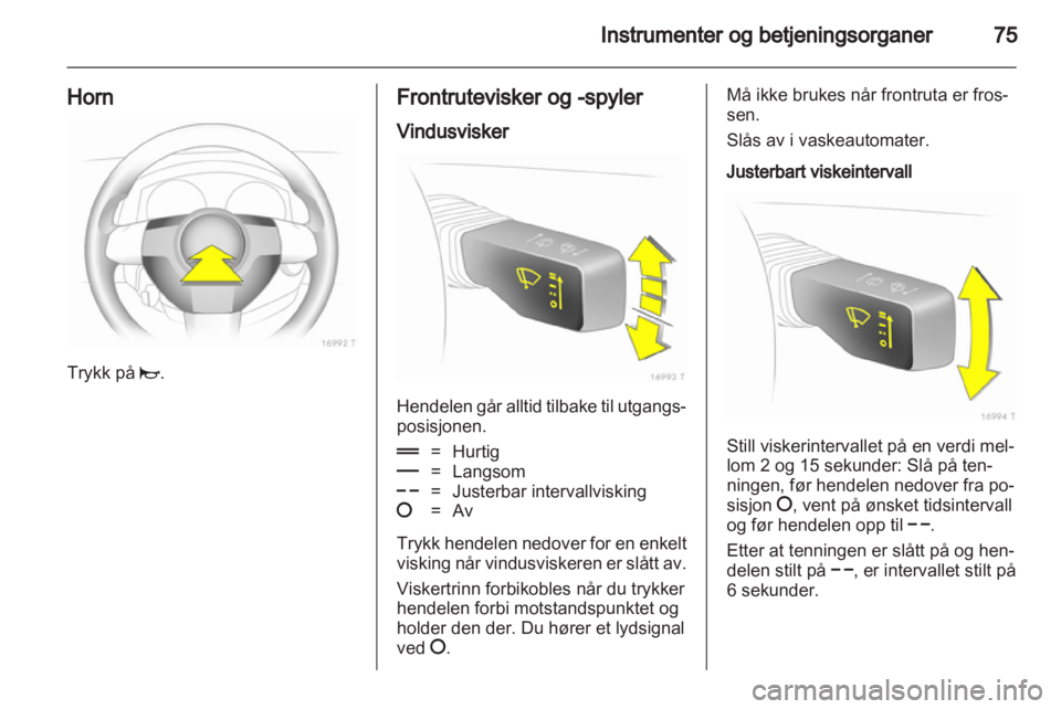 OPEL ZAFIRA 2010  Instruksjonsbok 