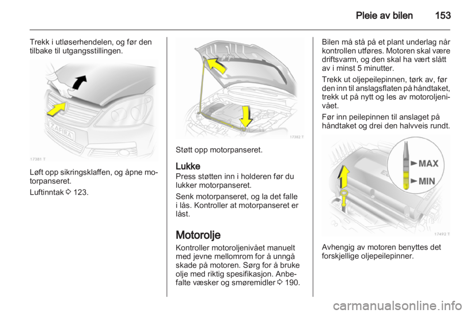 OPEL ZAFIRA 2011  Instruksjonsbok 