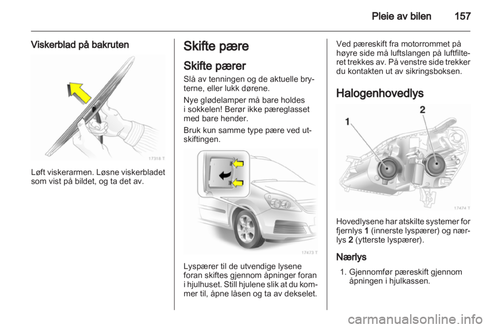 OPEL ZAFIRA 2011  Instruksjonsbok 