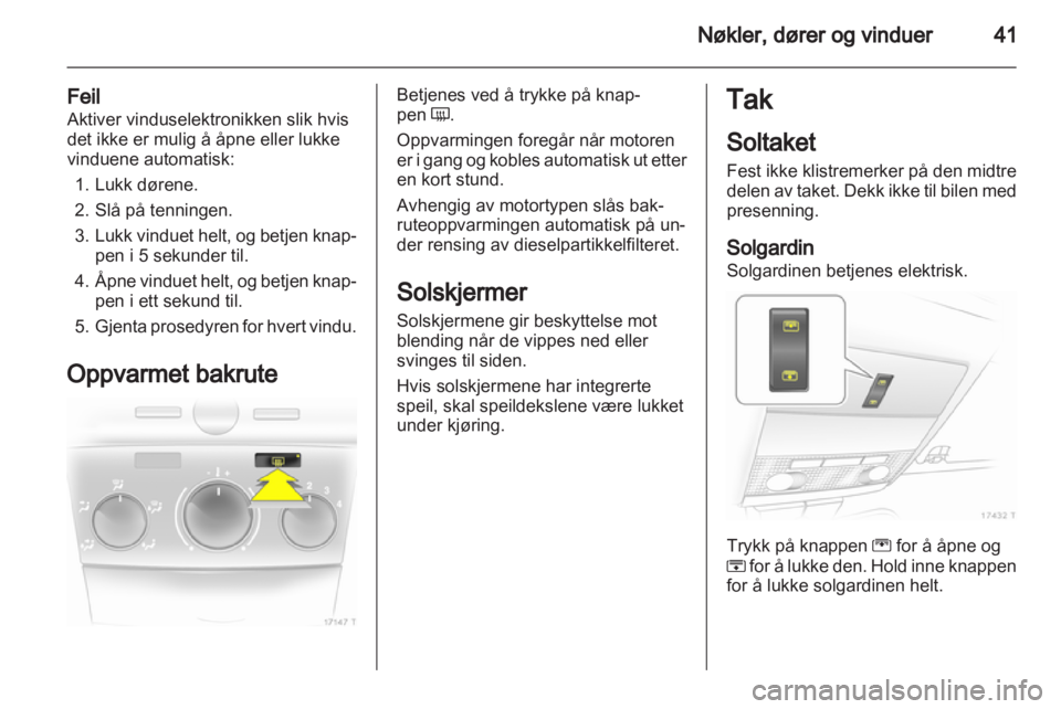 OPEL ZAFIRA 2011  Instruksjonsbok 