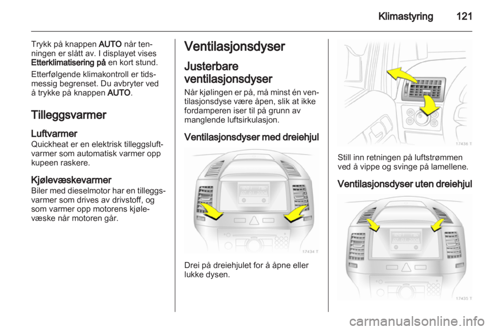 OPEL ZAFIRA 2011.5  Instruksjonsbok 