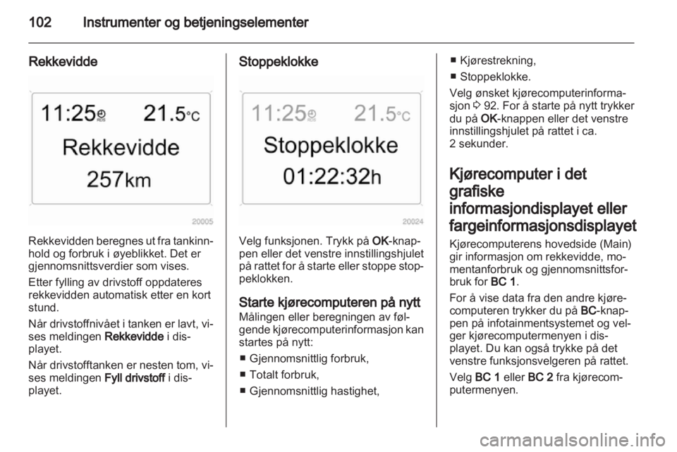 OPEL ZAFIRA 2012  Instruksjonsbok 