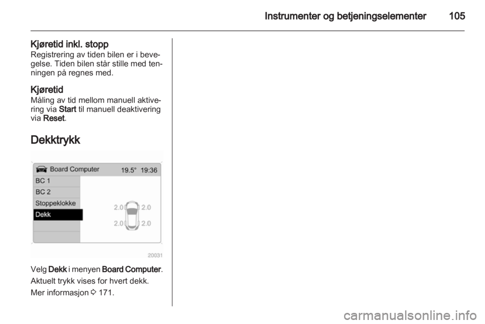 OPEL ZAFIRA 2012  Instruksjonsbok 