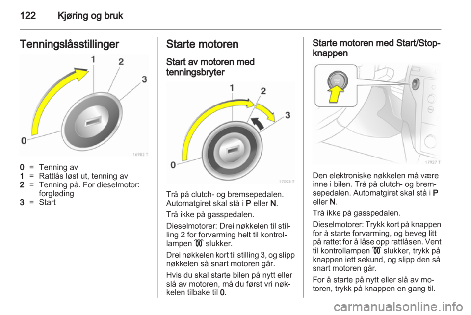 OPEL ZAFIRA 2012  Instruksjonsbok 