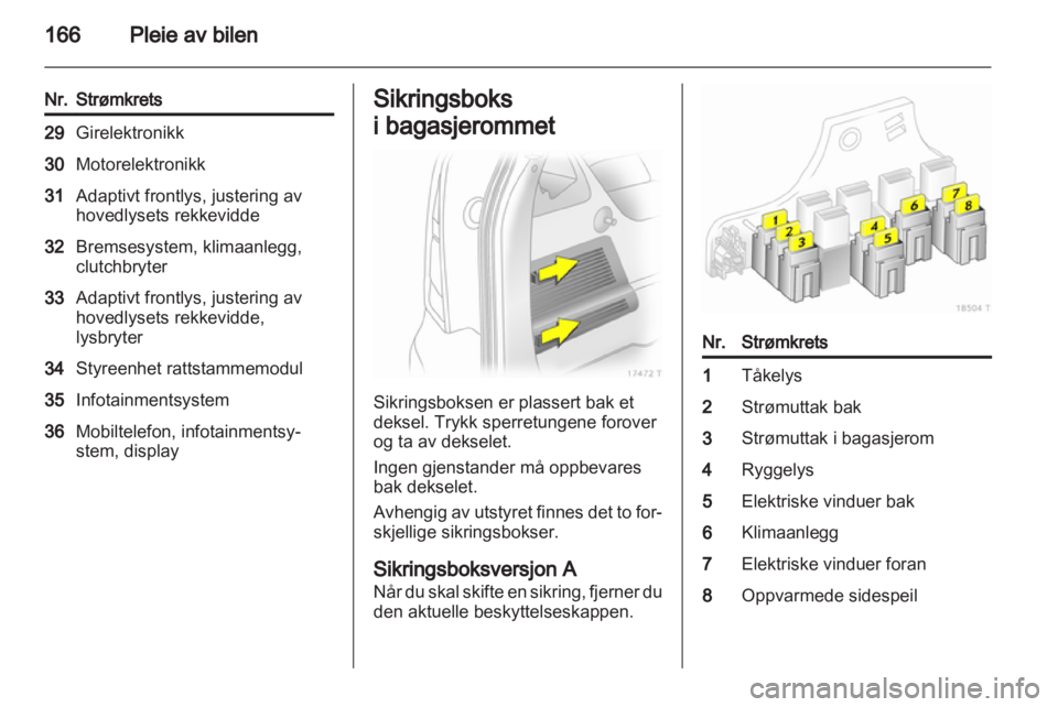 OPEL ZAFIRA 2012  Instruksjonsbok 