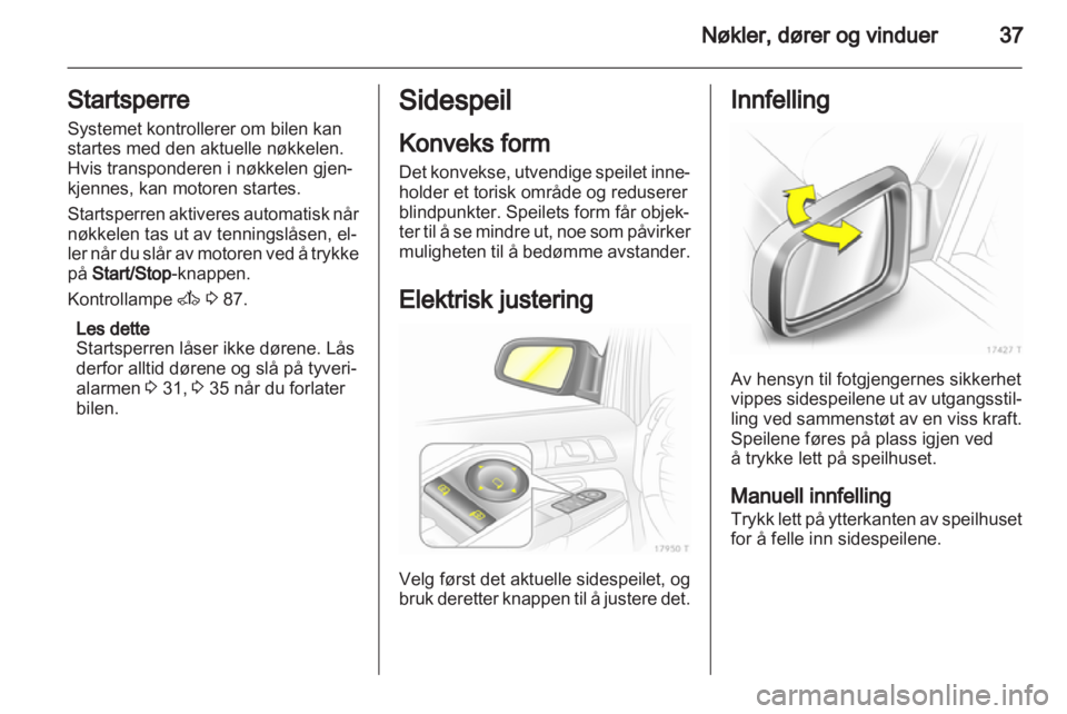 OPEL ZAFIRA 2012  Instruksjonsbok 