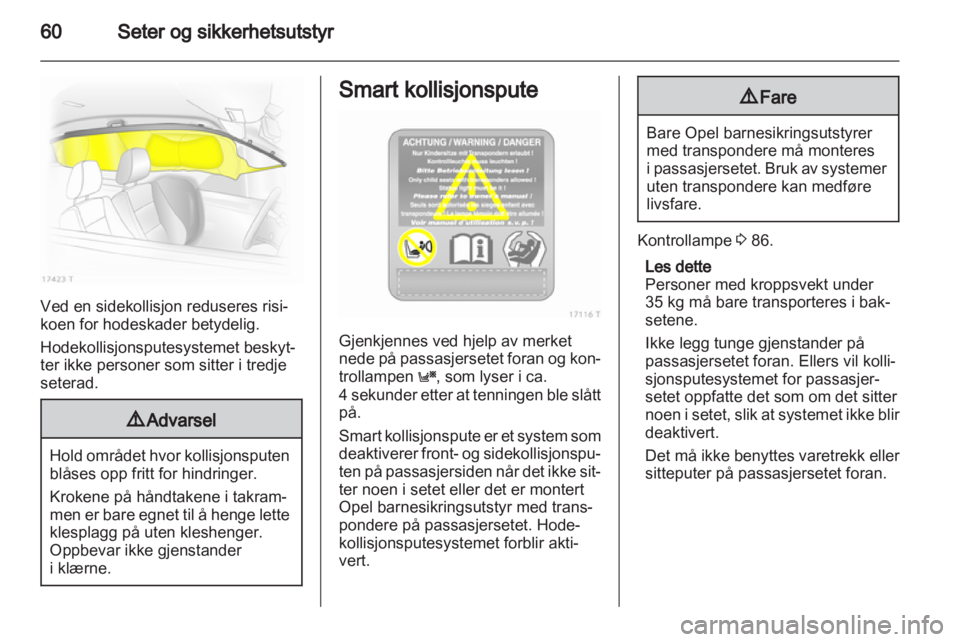 OPEL ZAFIRA 2012  Instruksjonsbok 