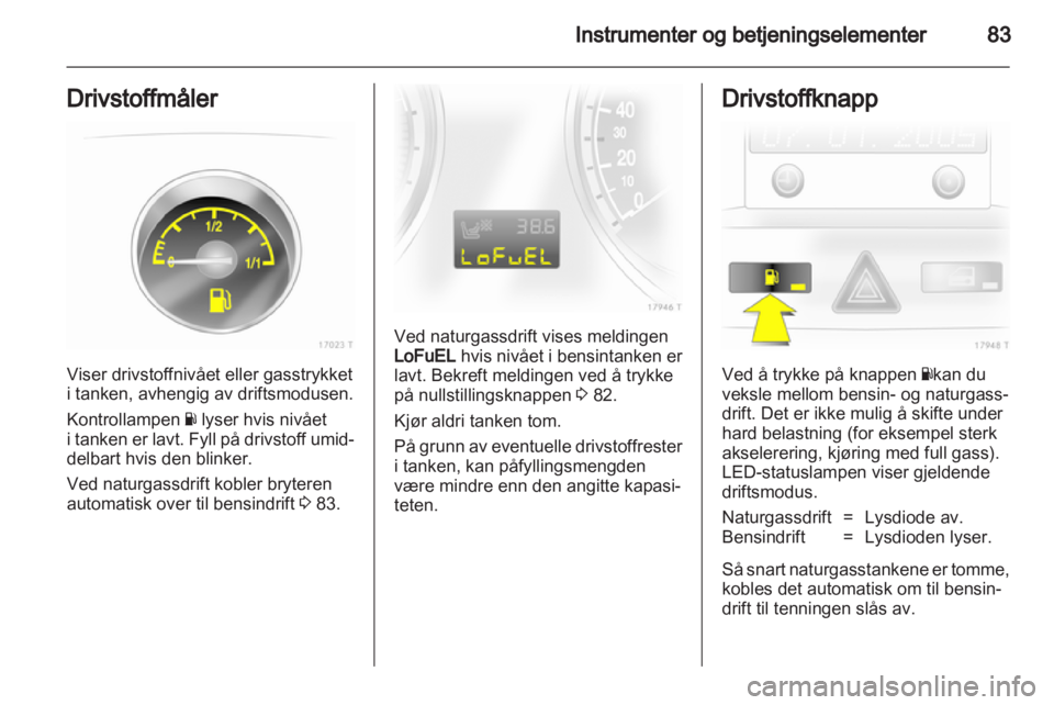 OPEL ZAFIRA 2012  Instruksjonsbok 