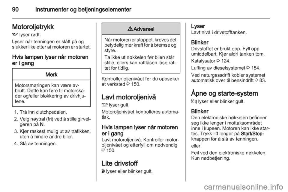 OPEL ZAFIRA 2012  Instruksjonsbok 