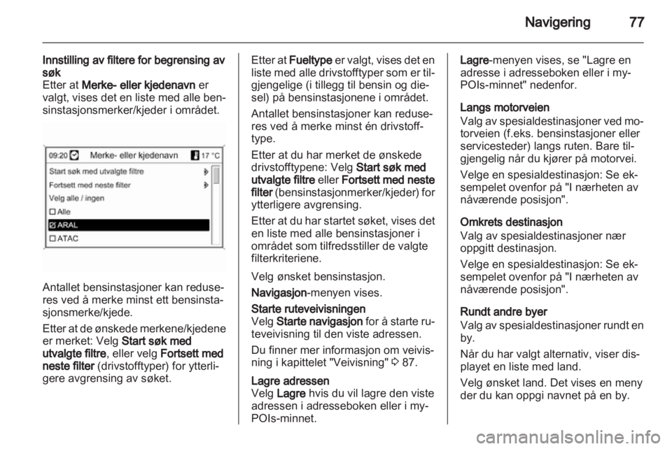 OPEL ZAFIRA C 2013  Brukerhåndbok for infotainmentsystem 