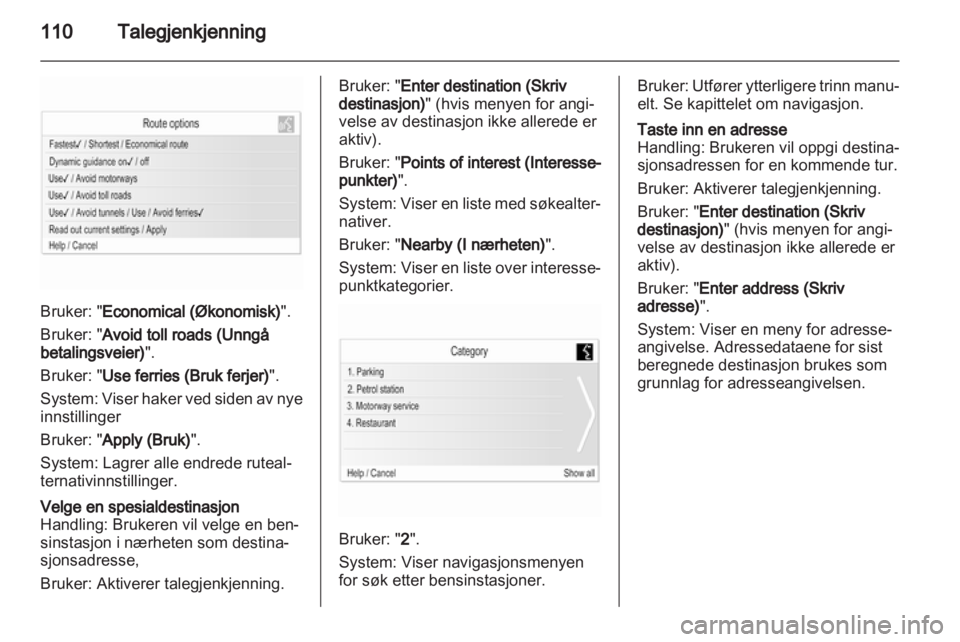 OPEL ZAFIRA C 2013.5  Brukerhåndbok for infotainmentsystem 