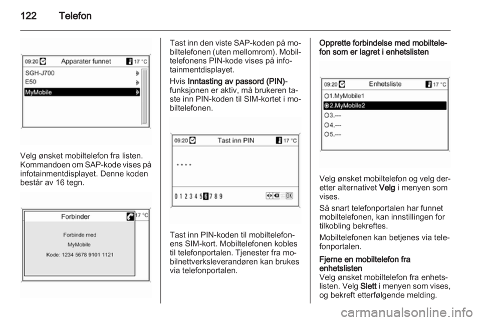 OPEL ZAFIRA C 2013.5  Brukerhåndbok for infotainmentsystem 