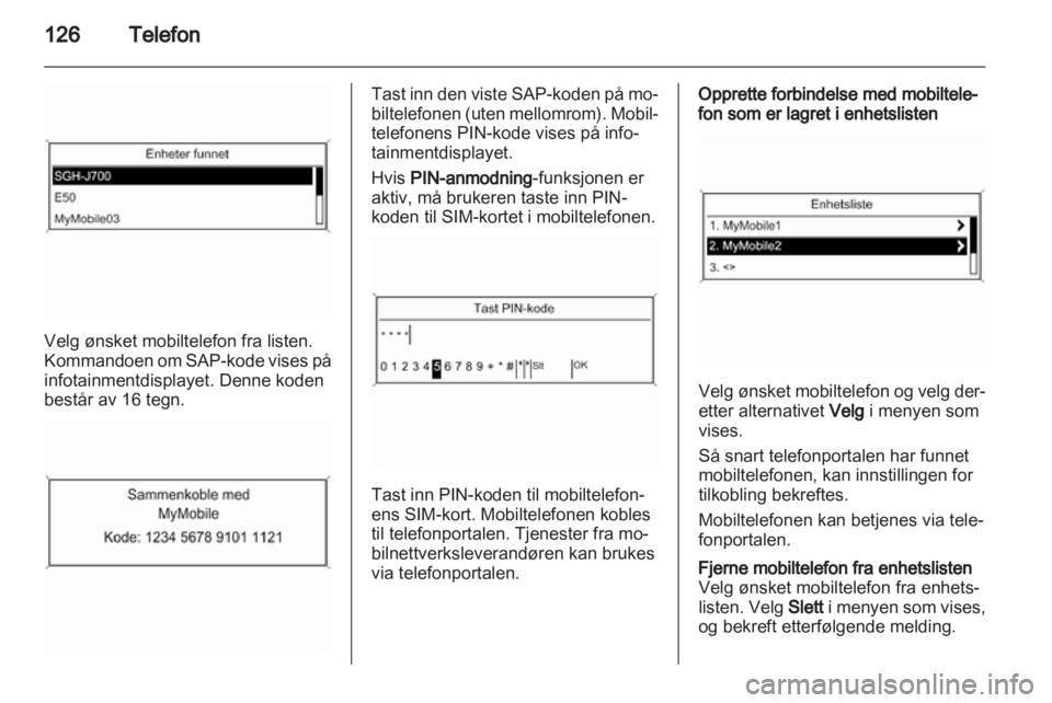 OPEL ZAFIRA C 2013.5  Brukerhåndbok for infotainmentsystem 