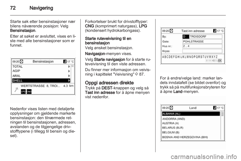 OPEL ZAFIRA C 2013.5  Brukerhåndbok for infotainmentsystem 