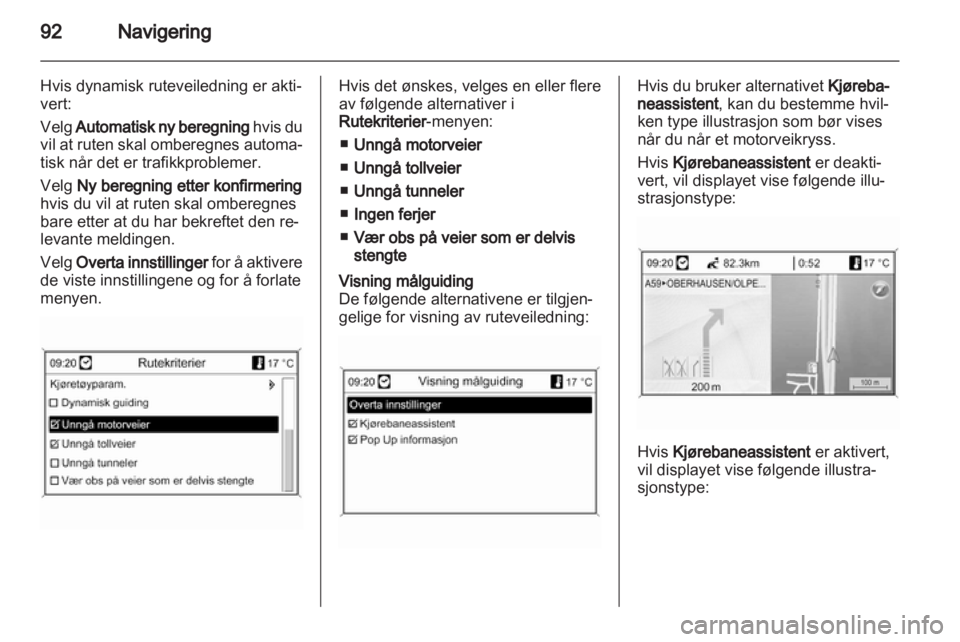 OPEL ZAFIRA C 2013.5  Brukerhåndbok for infotainmentsystem 