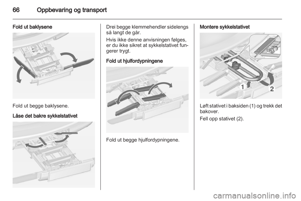 OPEL ZAFIRA TOURER 2013  Instruksjonsbok 