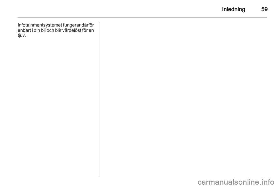 OPEL ADAM 2013  Handbok för infotainmentsystem 