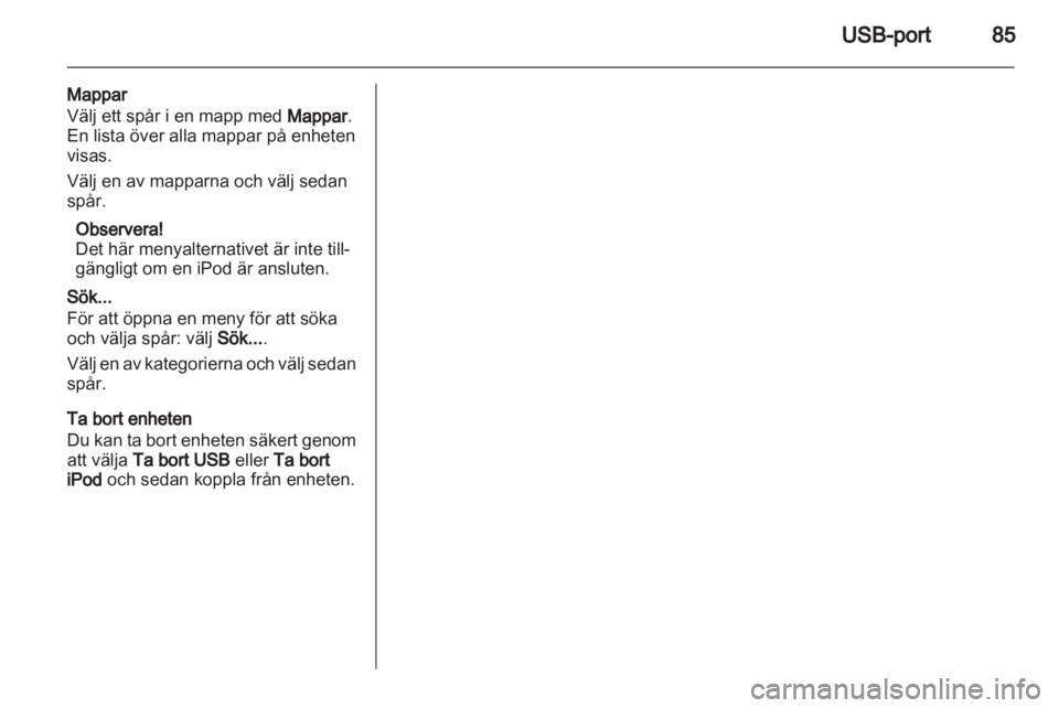 OPEL ADAM 2013  Handbok för infotainmentsystem 