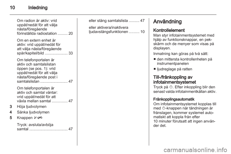OPEL ADAM 2013  Handbok för infotainmentsystem 