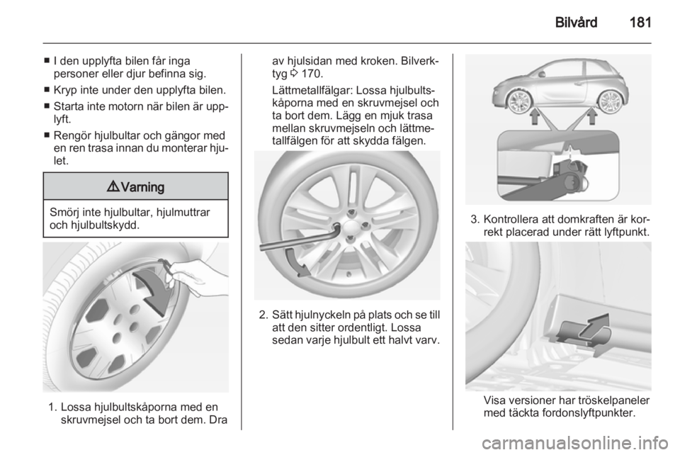 OPEL ADAM 2013.5  Instruktionsbok 