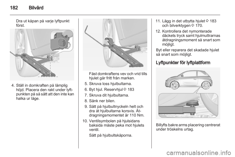 OPEL ADAM 2013.5  Instruktionsbok 