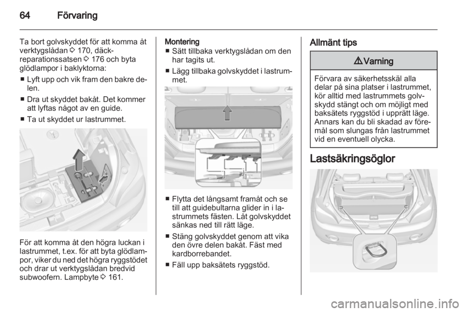 OPEL ADAM 2013.5  Instruktionsbok 