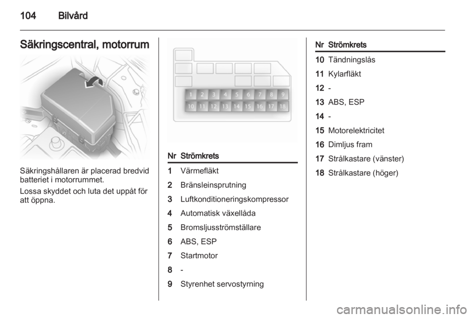OPEL AGILA 2011  Instruktionsbok 