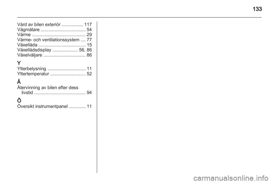 OPEL AGILA 2011  Instruktionsbok 
